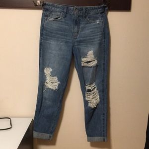 New ripped boyfriend jeans